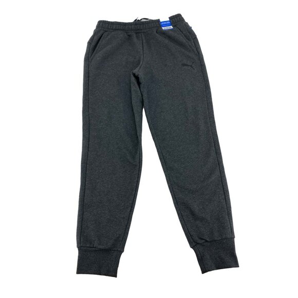 Puma Men's Cat Fleece Sweatpants | Dark Grey | Size Large **NEW - Picture 1 of 5